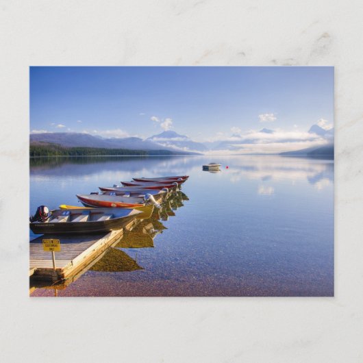 Lake McDonald, Glacier National Park, Montana, Briefkaart (Voorkant)