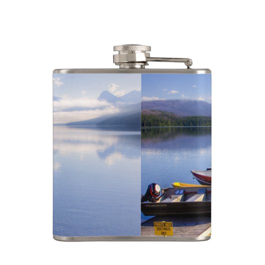 Lake McDonald, Glacier National Park, Montana, Heupfles (Achterkant)