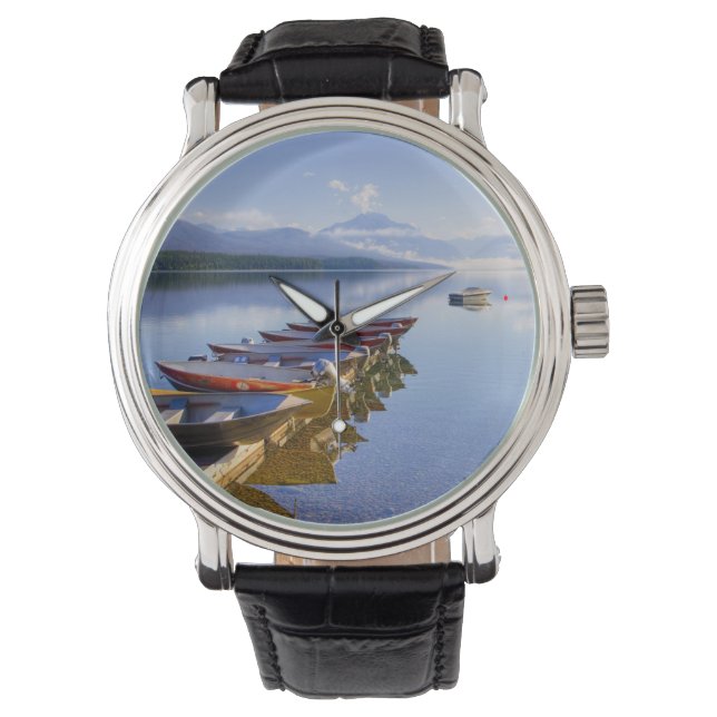 Lake McDonald, Glacier National Park, Montana, Horloge (Voorkant)