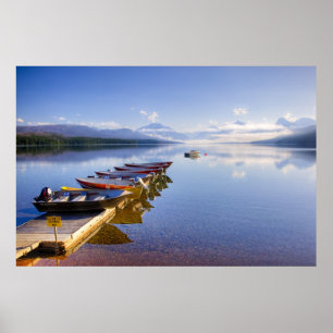 Lake McDonald, Glacier National Park, Montana, Poster