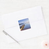 Lake McDonald, Glacier National Park, Montana, Vierkante Sticker (Envelop)