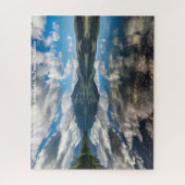 Lake McDonald Glacier Park .Kerstgroeten Legpuzzel (Verticaal)