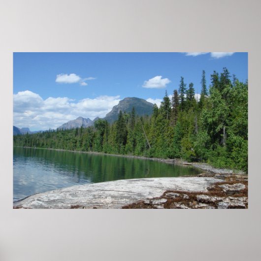 Lake McDonald Glacier Park Poster (Voorkant)