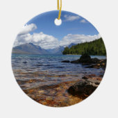 Lake McDonald I Keramisch Ornament (Voorkant)