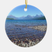 Lake McDonald II Keramisch Ornament (Voorkant)