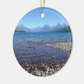 Lake McDonald II Keramisch Ornament (Links)