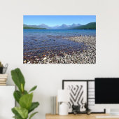 Lake McDonald II Poster (Thuiskantoor)