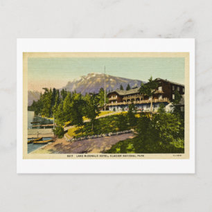 Lake McDonald Lodge Glacier National Park Briefkaart