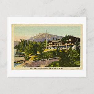 Lake McDonald Lodge Glacier National Park Briefkaart