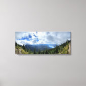 Lake McDonald Mt Brown - Glacier National Park Canvas Afdruk (Voorkant)