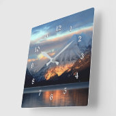 Lake McDonald, Nationaal Park Glacier Vierkante Klok (Hoek)