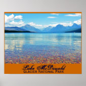 Lake McDonald Poster (Voorkant)