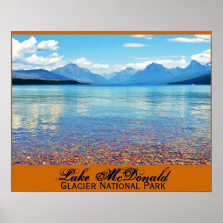 Lake McDonald Poster
