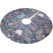 Lake McDonald Rocks Kerstboom Rok (Gekanteld)