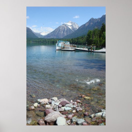 Lake McDonald Summer - Glacier Park Montana Poster (Voorkant)
