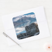 Lake McDonald Vierkante Sticker (Envelop)