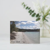 Lake McKenzie, Fraser Island, Queensland Australia Briefkaart (Staand voorkant)