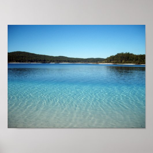 Lake McKenzie Poster (Voorkant)