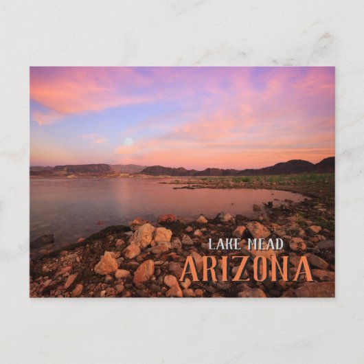 Lake Mead Arizona Briefkaart (Voorkant)