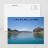 Lake Mead bij Las Vegas Nevada Briefkaart (Voorkant / Achterkant)