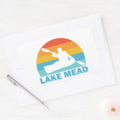 Lake Mead Nevada Arizona Kayak Rechthoekige Sticker (Envelop)