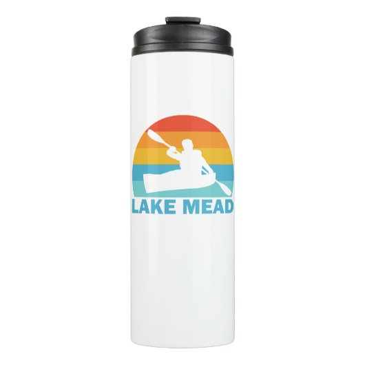 Lake Mead Nevada Arizona Kayak Thermosbeker (Voorkant)