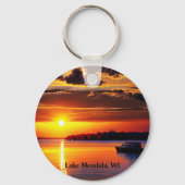 Lake Mendota, WI, Sleutelhanger (Voorkant)