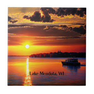 Lake Mendota, WI, Tegeltje