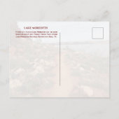 Lake Meredith vanaf Turkey Creek Trail, Texas Briefkaart (Achterkant)