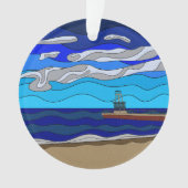 Lake Michigan - Acryl Ornament (voorkant)