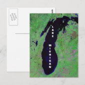 Lake Michigan Briefkaart (Voorkant / Achterkant)