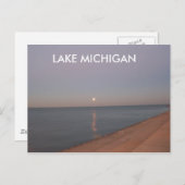 LAKE MICHIGAN BRIEFKAART (Voorkant / Achterkant)