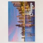 Lake Michigan, Chicago, Verenigde Staten Legpuzzel (Verticaal)