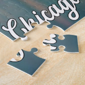 Lake Michigan, Chicago, Verenigde Staten Legpuzzel (Zijkant)