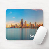 Lake Michigan, Chicago, Verenigde Staten Muismat (Met muis)