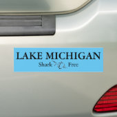 Lake Michigan - humor Bumpersticker (Op auto)