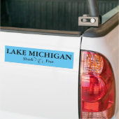 Lake Michigan - humor Bumpersticker (Op Truck)