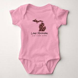 Lake Michigan - humor - ontwerp van Petoskey Romper