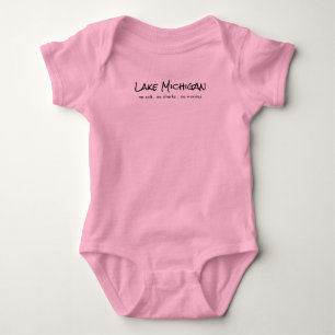 Lake Michigan - humor Romper