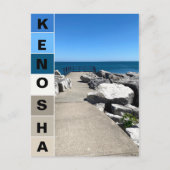 Lake Michigan - Kenosha, Wisconsin Briefkaart (Voorkant)