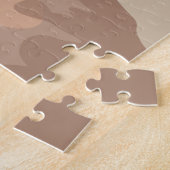 Lake Michigan kustlijn puzzel (Zijkant)