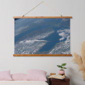 Lake Michigan, Lake Huron en de staat Michigan. Hangend Wandkleed (Slaapkamer)