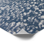 Lake Michigan, Lake Huron en de staat Michigan. Poster (Hoek)