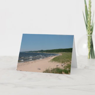 Lake Michigan landschap 1 Kaart