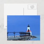 Lake Michigan Light House Briefkaart (Voorkant / Achterkant)