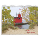 Lake Michigan Lighthouses Kalender (Hoes)