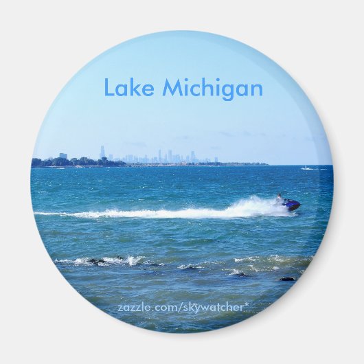 Lake Michigan Magneet (Voorkant)