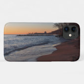 Lake Michigan North Shore Milwaukee bij dageraad Case-Mate iPhone Case (Achterkant (horizontaal))