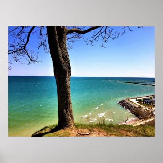 Lake Michigan, Port Washington, WI Poster (Voorkant)