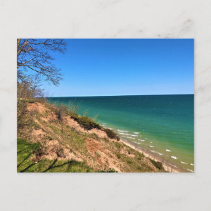 Lake Michigan, Port Washington, Wisconsin Briefkaart
